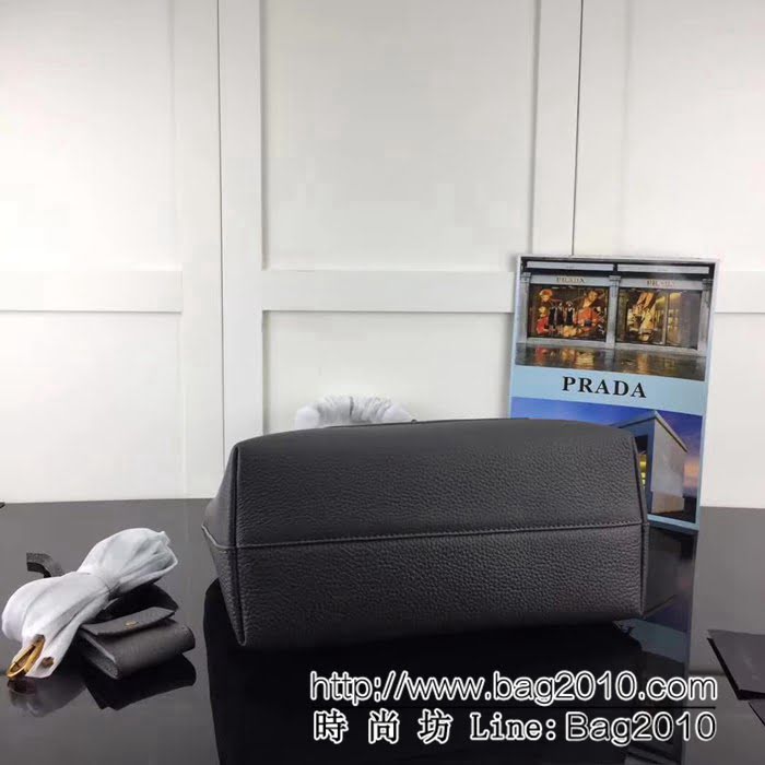 普拉達PRADA原單 經典爆款官網同步1BA063-2原單荔枝紋牛皮 手提肩背包 PHY1571